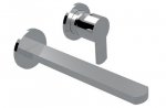  Giulini Giovanni Surf Bateria Umywalkowa Podtynkowa 2 Otworowa wylewka 15cm Czarny mat 5820 /CZAR