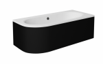 Besco Avita Black obudowa do wanny czarny mat OAV180NSC