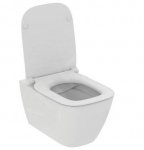 Ideal Standard i.life B Zestaw Toaleta WC 54,5x36 cm bez kołnierza + deska wolnoopadająca biała T461401+T500301