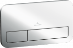 Villeroy&Boch Systemy instalacyjne ViConnect Przycisk spłukujący do WC 253 x 145 x 10 mm Chrom  92249061