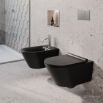 Catalano ZERO 55 miska WC podwieszana NewFlush czarny mat 1VS55NRNS/0111550022