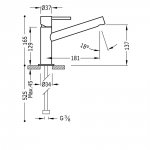 Tres Max bateria umywalkowa 06220301