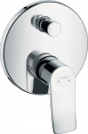 31487000 Hansgrohe Metris Jednouchwytowa bateria wannowa zgodna z normą EN 1717 podtynkowa do iBox universal