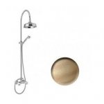  Giulini Giovanni Odessa kolumna natryskowa bronzo - uchwyty przezroczysty Swarovski 3907/1162/BR 