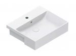 Catalano ZERO umywalka 55x47 półblatowa z/o biały połysk 0126551001
