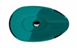 Besco Neya Ocean Breeze umywalka nablatowa + maskownica biała UMN60OBW