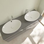 Villeroy & Boch Loop & Friends Umywalka nablatowa 62x42 cm bez przelewu biała Weiss Alpin 4A480101