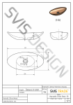S.V.I.S. Design UMYWALKA 50 CM ORION DĄB LAKIER MATOWY NATURALNY