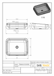 S.V.I.S.  Design UMYWALKA 60 CM PERSEUS BASIC - JASNOSZARY, BEZ DEKORU, LAKIER MATOWY