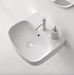KERASAN NOLITA UMYWALKA PODWIESZANA/ NABLATOWA BIANCO MATT 50x45 534030