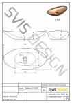  S.V.I.S. Design UMYWALKA 60 CM ORION BUK LAKIER MATOWY NATURALNY