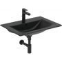 Ideal Standard Connect Air umywalka 64x46 cm prostokątna czarny mat E0289V3