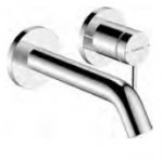 Hansgrohe Tecturis S Jednouchwytowe baterie umywalkowe montaż ścienny, podtynkowy Chrom 73350000