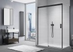 Sanswiss Cadura Black Line Drzwi rozsuwane dwuczęściowe 140cm CAS2G1400607 Sprawdź atrakcyjne rabaty!