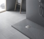 BALNEO BRODZIK STONE-TRAY LIGHT GRAY 90x90cm STFLG909025