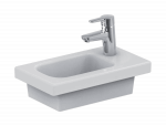 Ideal Standard Connect Space Umywalka półblatowa 45x25 cm, otwór po prawej stronie, biała E136101