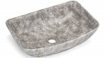 S.V.I.S. Design UMYWALKA 50 CM VIRGO BASIC - STONE, SZARY, LAKIER MATOWY