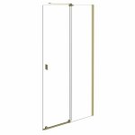 Besco Vayo Gold Kabina prysznicowa przesuwna walk-in 120x200 VYG120200C
