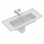 Ideal Standard Strada II Umywalka wisząca lub meblowa 104x46 cm bez otworów na baterię, biała T363501