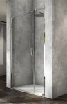 Sanswiss Cadura White Line Drzwi wahadłowe jednoczęściowe ze ścianką stałą w linii 100cm CA31CD1000907
