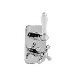 Giulini Giovanni Praga Bateria termostatyczna 3-wyjścia z boksem montażowym bronzo 8283-PR/BR
