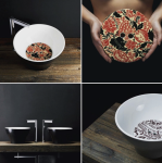 KERASAN DECO POKRYWA CERAMICZNA DEKORACYJNA BIAŁY 486001