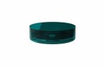 Besco Enya Blue Wave umywalka nablatowa + syfon chrom UME36BWC