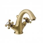 Reitano Rubinetteria Atea Bateria Umywalkowa Wysoka bronzo R337/BR