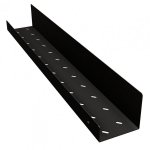 Andex Półka koszyk pod prysznic 60 cm stal nierdzewna 345/60NG czarny