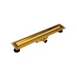 Balneo Duplex Next Mirror Gold 2w1 Odpływ liniowy dwustronny do wklejania płytki 80 cm lustrzane złoto A0101080102-3 WYSYŁKA 24H MAGAZYN