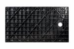Besco Vexo Marble Black brodzik prostokątny 130 VMB13090P