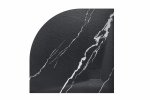 Besco Vexo Marble Black brodzik półokrągły 90 VMB9090P