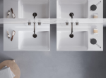 Catalano PREMIUM umywalka 80x47 komora prawa z/o biały połysk 0220831001
