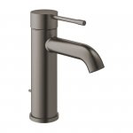 Grohe Essence Bateria umywalkowa z korkiem brushed hard graphite 24171AL1