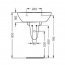 Ideal Standard Connect Półpostument mały 17,5x26,5x34 cm, biały E797501