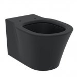 Ideal Standard Connect Air wisząca toaleta lejowa, AquaBlade czarny mat E0054V3