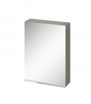 Cersanit VIRGO Szafka lustrzana 60 cm kolor szary, uchwyt chromowany S522-015
