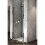Sanswiss Cadura Drzwi wahadłowe dwuczęściowe 120cm z profilem przyściennym CA2C1205007