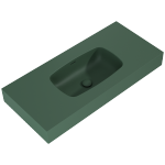 Elita UMYWALKA DIMPLE 100 ścienna MARMUR FOREST GREEN MATT 168864 / RE041000027010