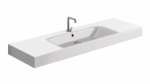 Kerasan 353559 CENTO umywalka 140X45 SOSP/z/o GRIGIO MAT
