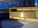 VCX odpływ liniowy obrotowy 80cm złoto szczotkowane LOG800