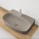 KERASAN NOLITA UMYWALKA PODWIESZANA/ NABLATOWA NOCCIOLA MATT 70x45 534281