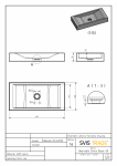  S.V.I.S.  Design UMYWALKA 60 CM SIRIUS BASIC - ŚREDNI SZARY, BEZ DEKORU, LAKIER MATOWY