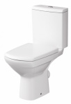Cersanit Carina Toaleta WC kompaktowa CleanOn 67x36,5 cm z deską sedesową wolnoopadającą, biała K31-044