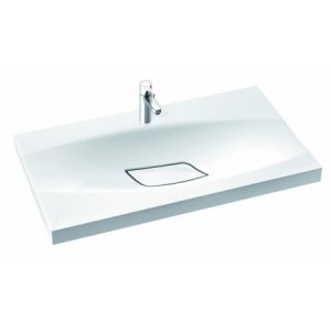 Marmorin Noel 1200 Umywalka nablatowa 120x45cm, biała PU06103120u