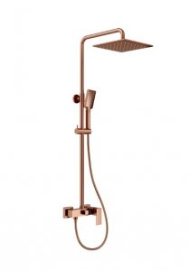 KFA Dust Kolumna prysznicowa z baterią miedź szczotkowana 96607813