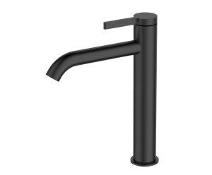 AQG Bateria umywalkowa wysoka Urban Flow Czarny 01URF120NG