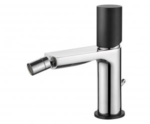 AQG Bateria bidetowa Tube Chrom/Czarny 01TUB200NC