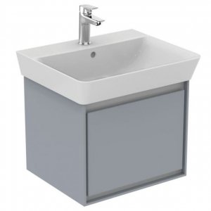 Ideal Standard Connect Air Szafka pod umywalkę Cube 48 cm jasnoszary lakier E0844EQ