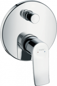 31487000 Hansgrohe Metris Jednouchwytowa bateria wannowa zgodna z normą EN 1717 podtynkowa do iBox universal